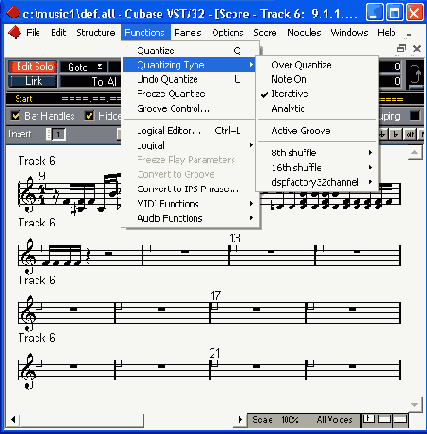 Редактор нотной записи Score Edit