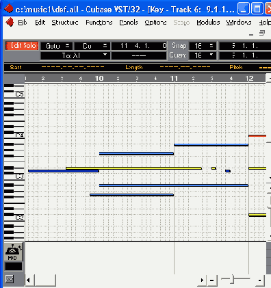 MIDI-запись и аранжировка в Cubase